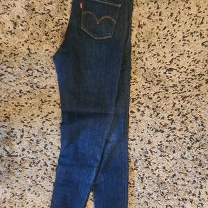 Levi's Deep Indigo Skinny Jeans